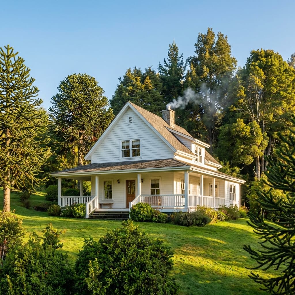 Turnkey American-style home