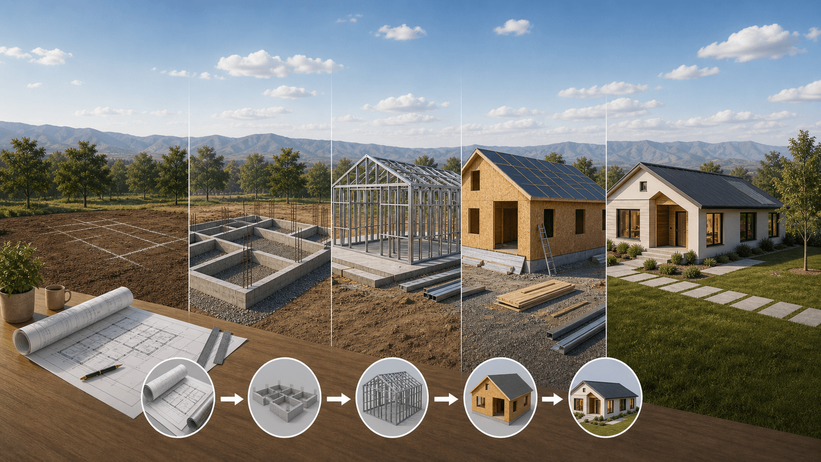 How long does it take to build a house in Chile? The process stage by stage
