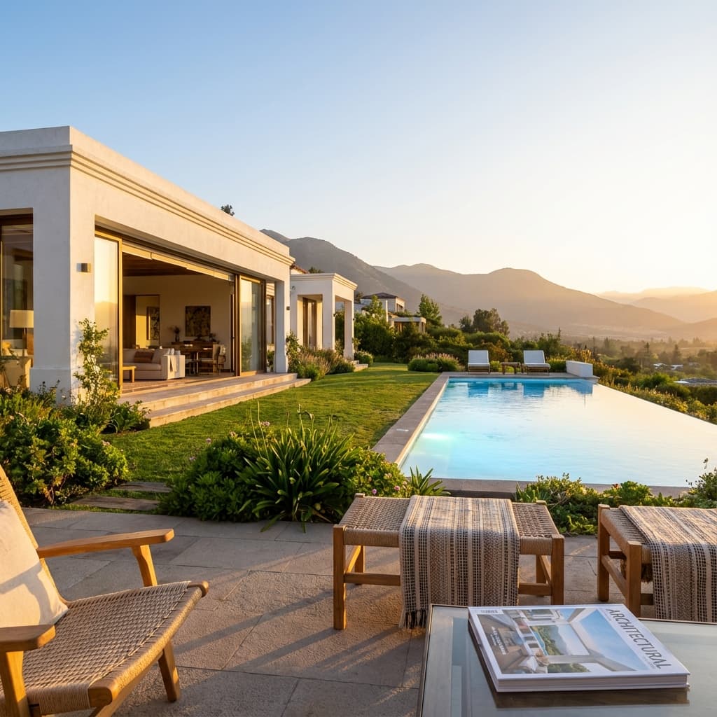 Mediterranean Model House: Design and Functionality