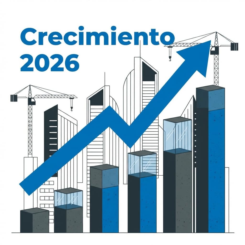 Perspectivas 2026: La Inversión en Construcción Crecerá un 4,8%