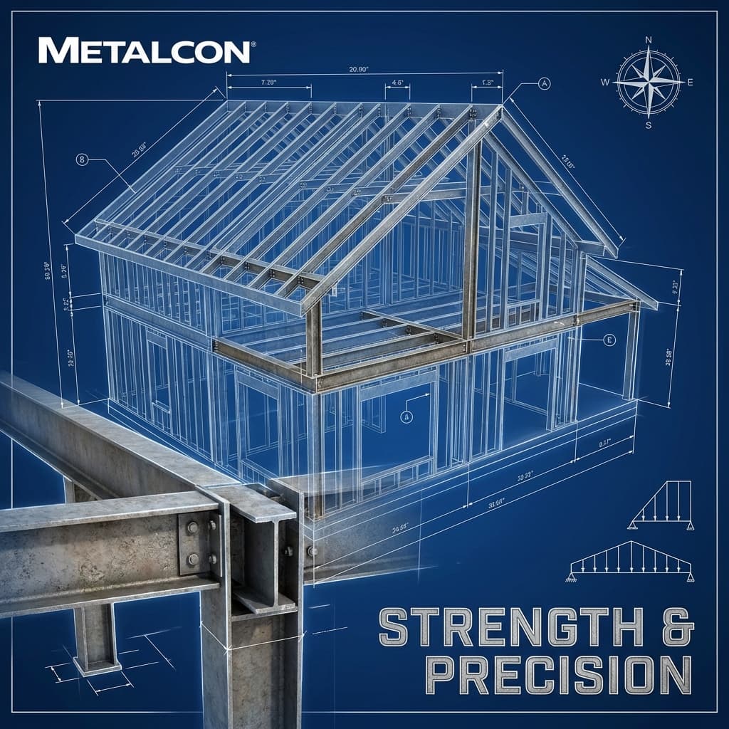 Why Choose Steel Framing (Metalcon) for your Canadian House?