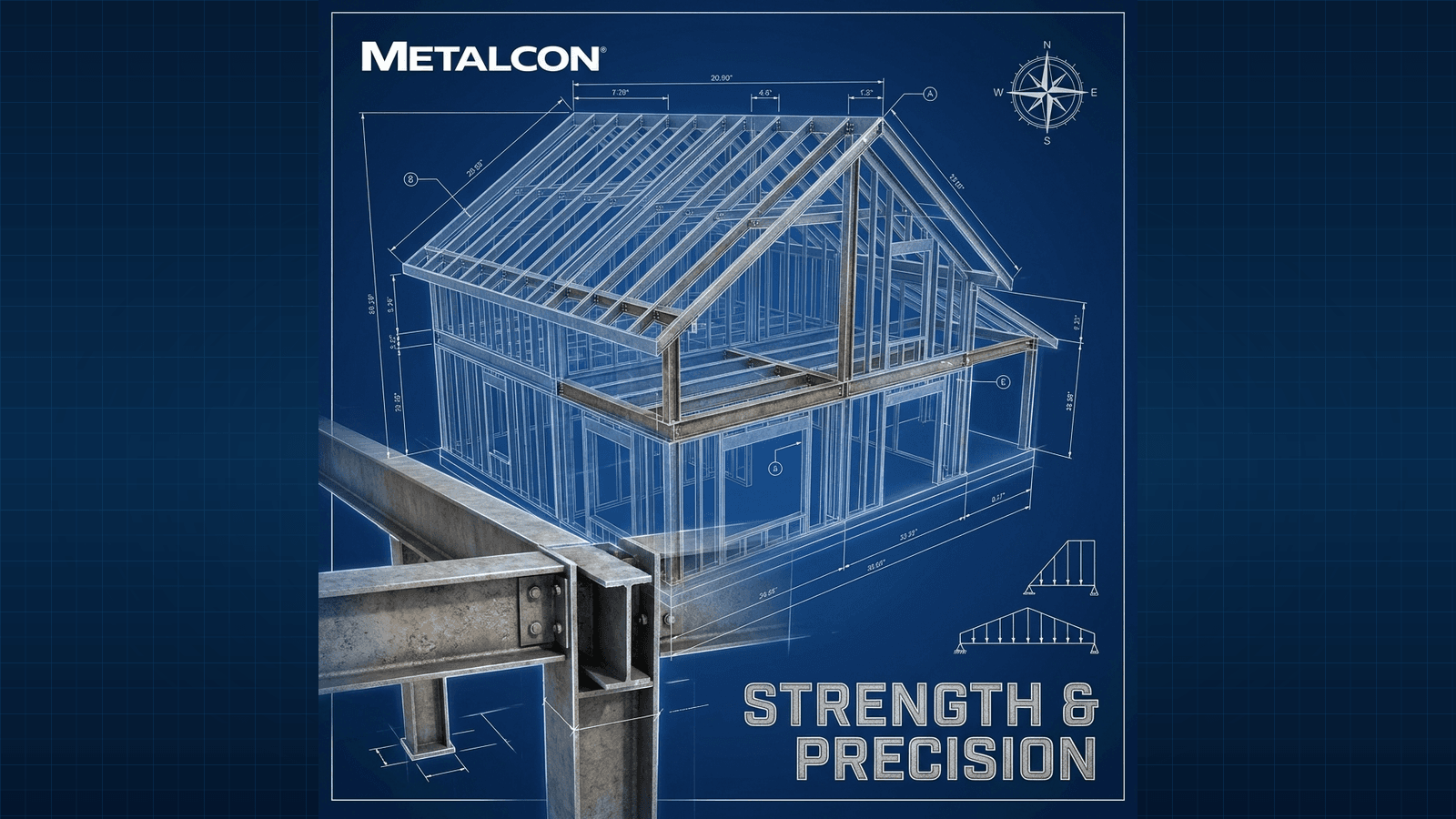 Why Choose Steel Framing (Metalcon) for your Canadian House?