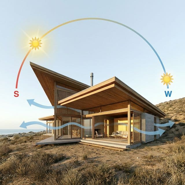 How to Choose Your Plot Orientation to Maximize Thermal Gain