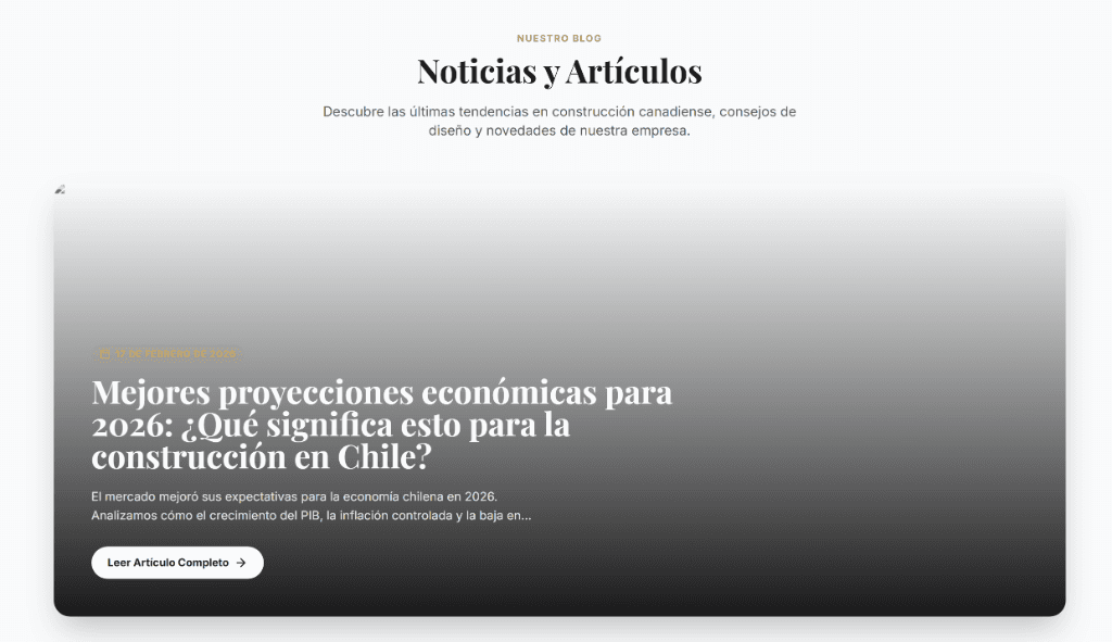 🏗️ ¿Es buen momento para construir en Chile? La oportunidad que pocos están viendo